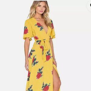 Revolve Privacy Please Plaza Kimono Wrap Dress